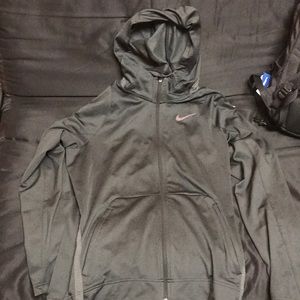 Nike dri-fit full zip light weight